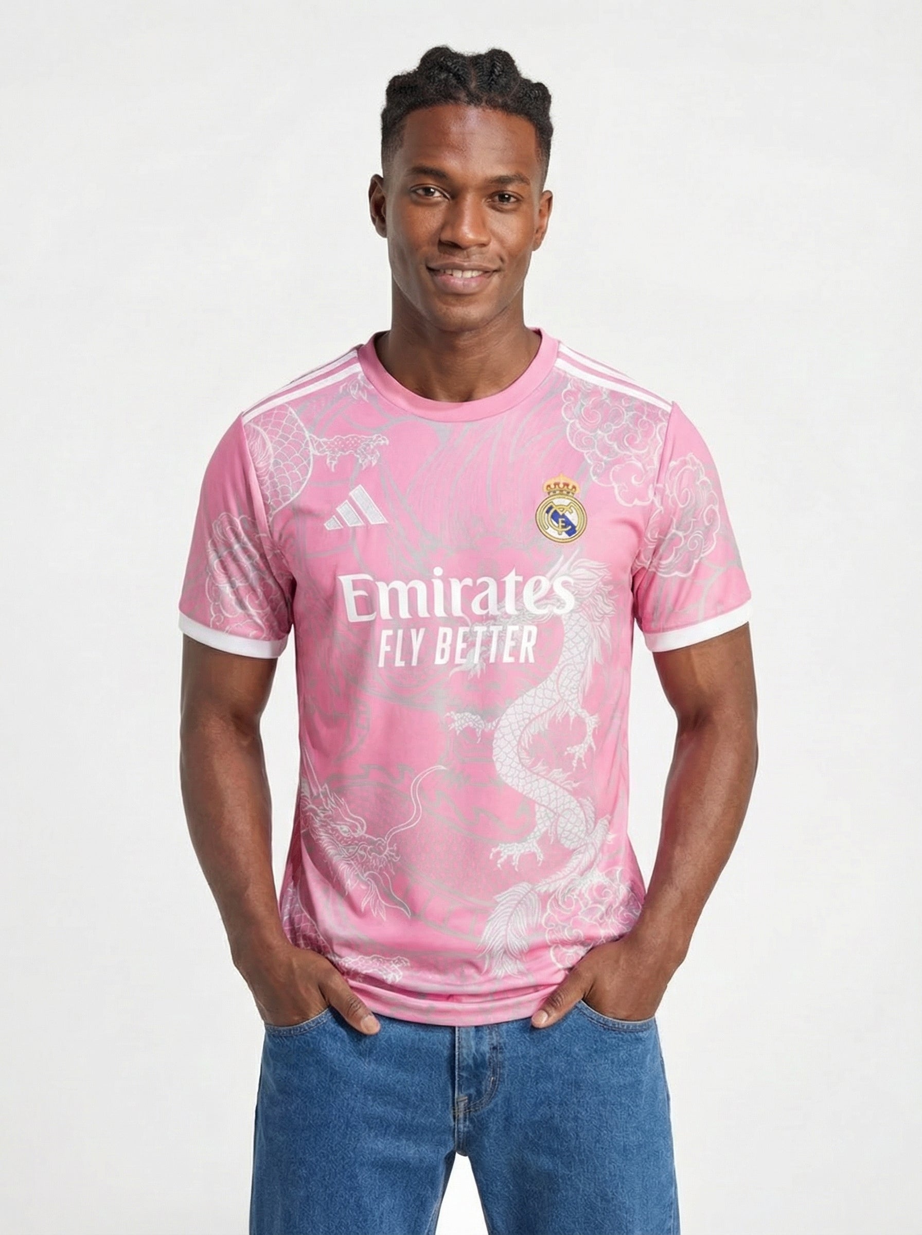 2025/26 REAL MADRID PINK DRAGON EDITION