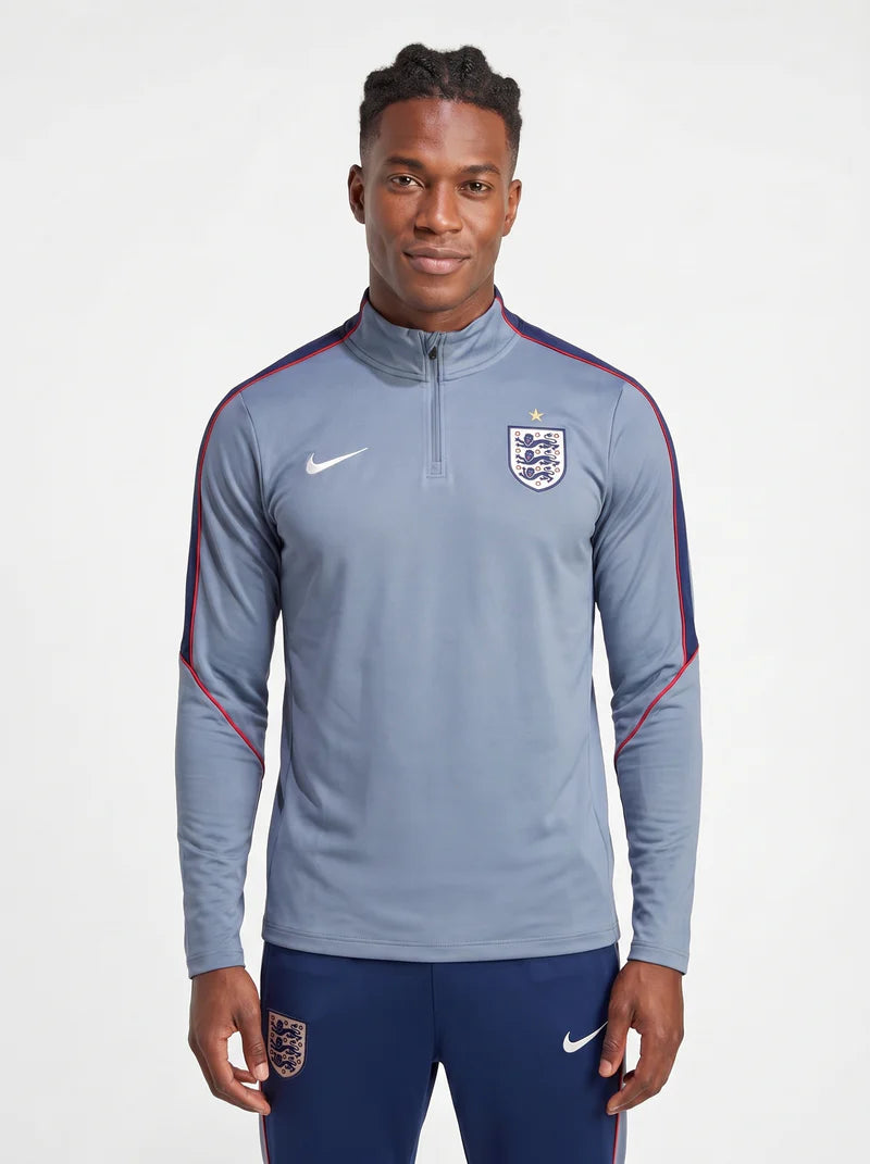 ENGLAND GREY AND NAVY TRACKSUIT