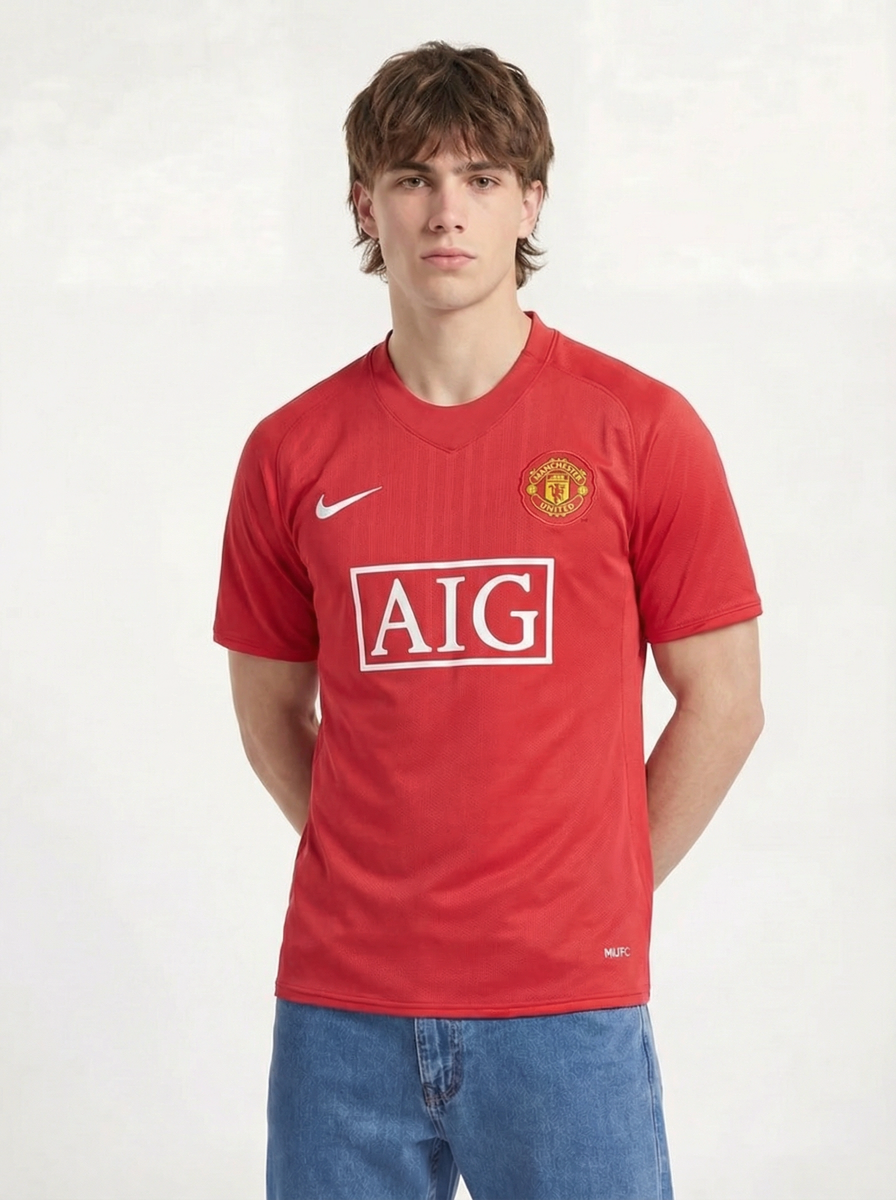 MANCHESTER UNITED 2007/08 HOME SHIRT