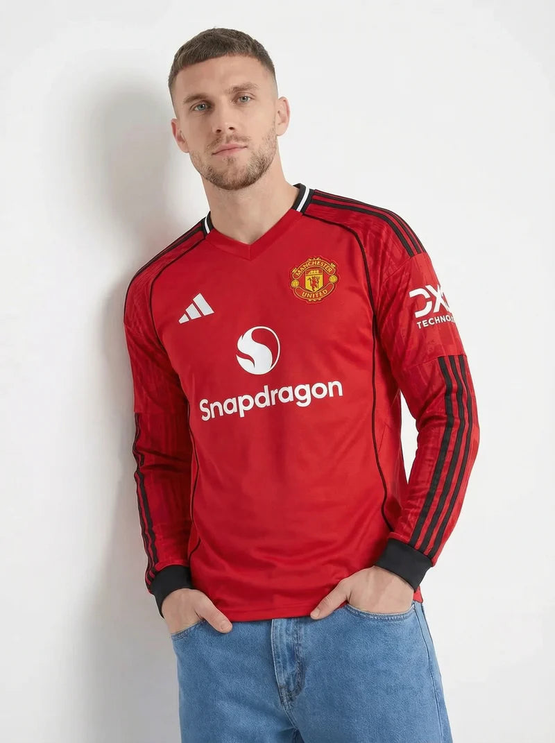 MANCHESTER UNITED 2025/26 LONG SLEEVE HOME SHIRT