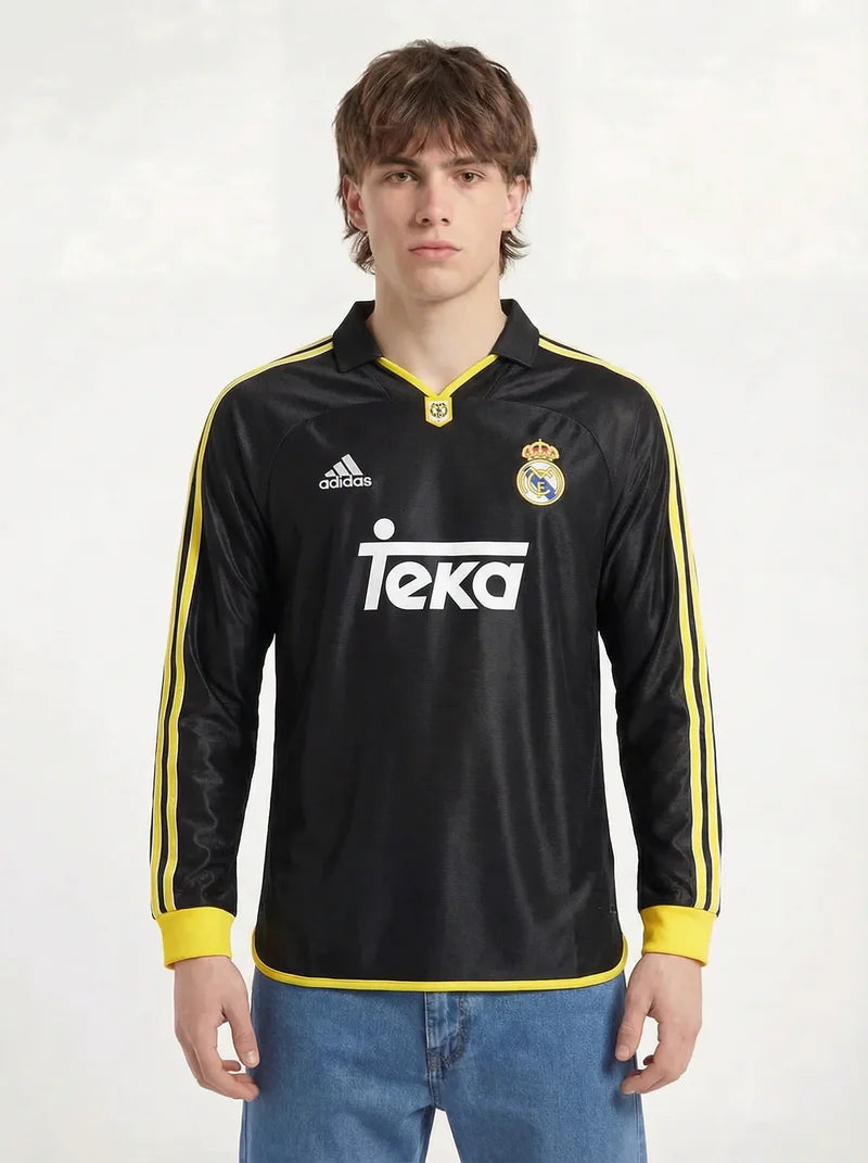 REAL MADRID CLASSIC LONG SLEEVE SHIRT 1998-99