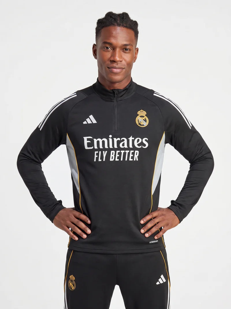 2025/2026 REAL MADRID BLACK TRACKSUIT