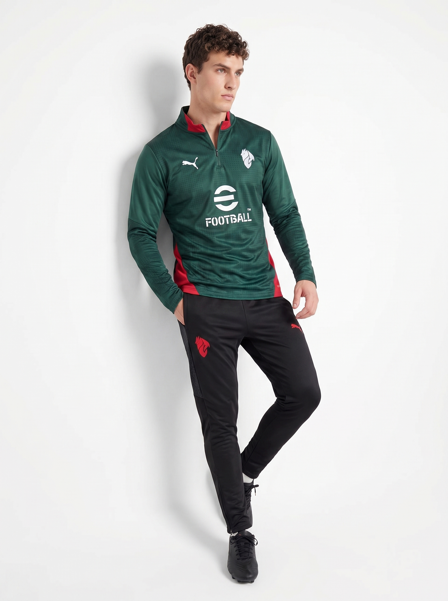 AC MILAN 2026 GREEN TRACKSUIT