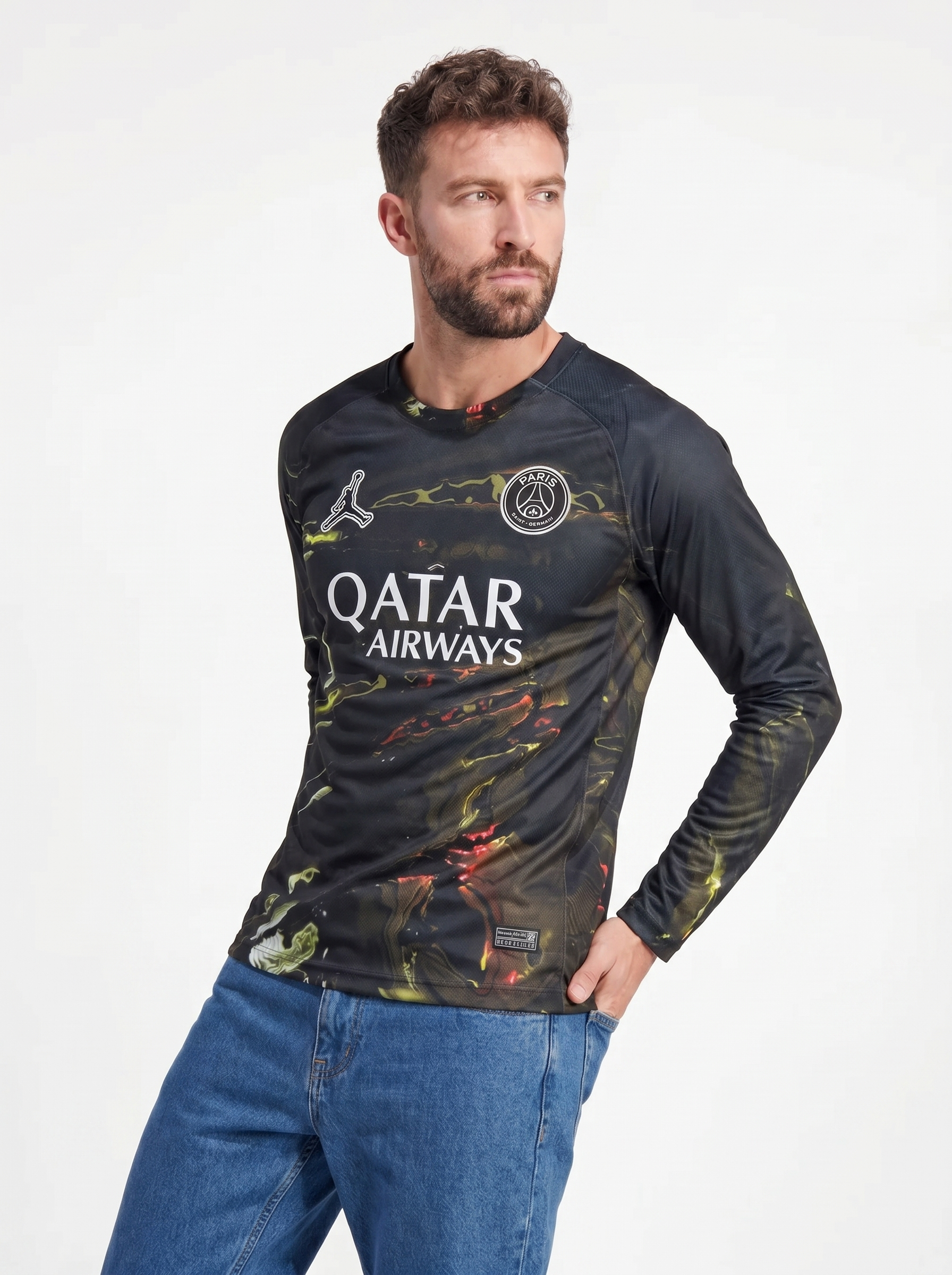 PSG 2026 LONG SLEEVE BLACK SHIRT