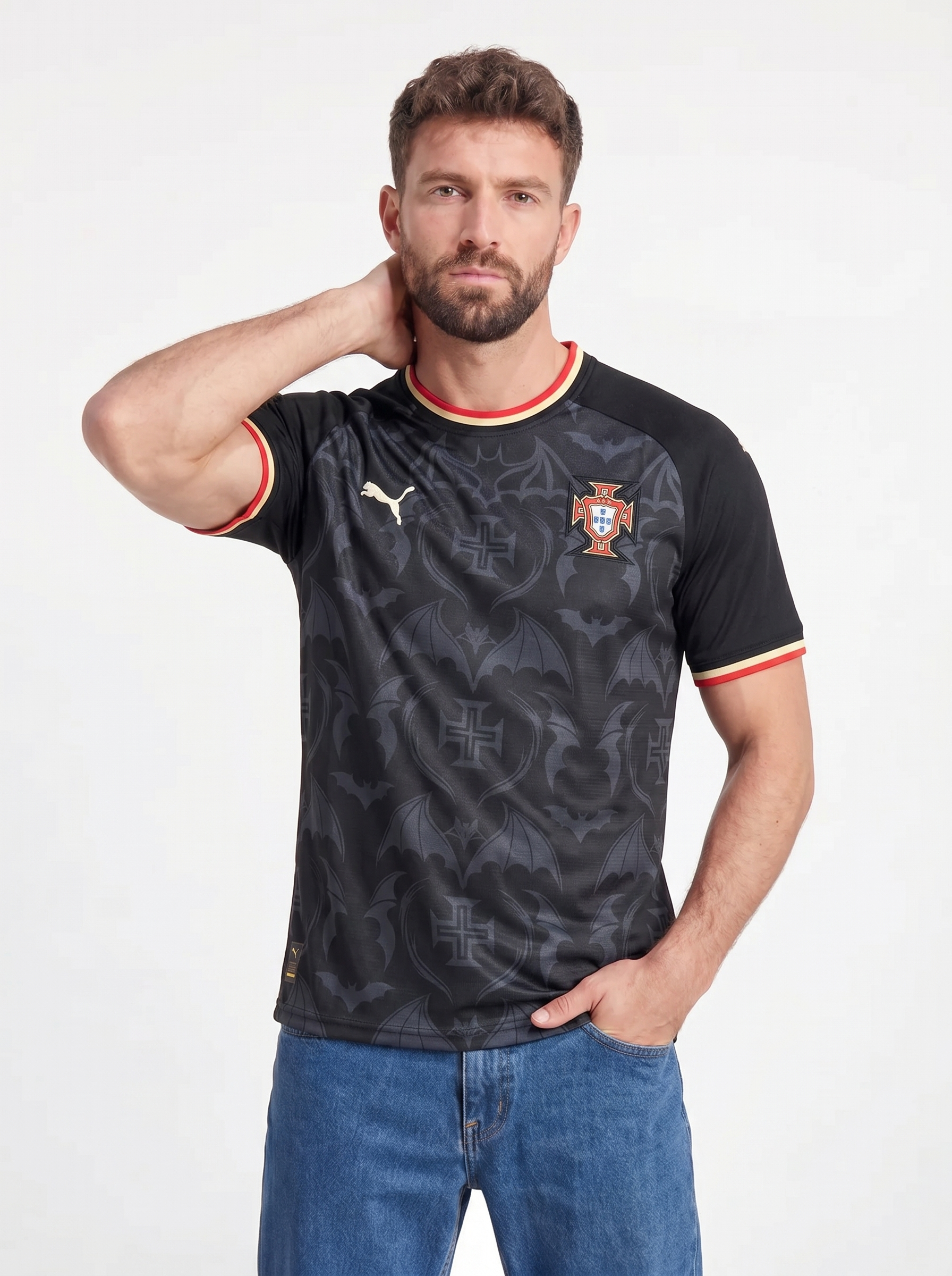 PORTUGAL BLACK SHIRT