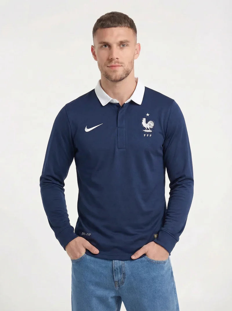 2014 FRANCE LONG SLEEVE CLASSIC JERSEY