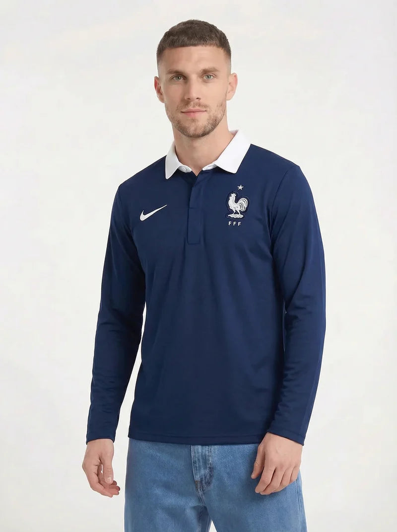 2014 FRANCE LONG SLEEVE CLASSIC JERSEY