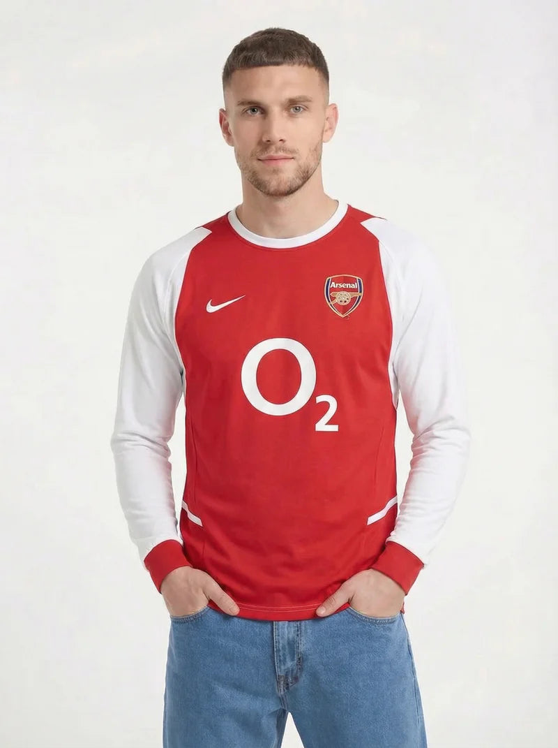 ARSENAL FC 2002-04 LONG SLEEVE CLASSIC SHIRT