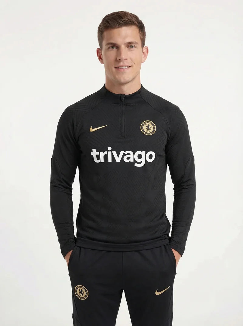CHELSEA BLACK TRACKSUIT