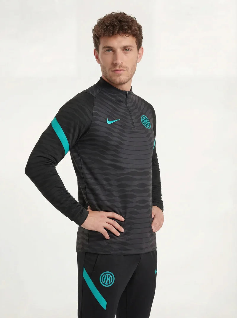 INTER MILAN BLACK AND BLUE TRACKSUIT