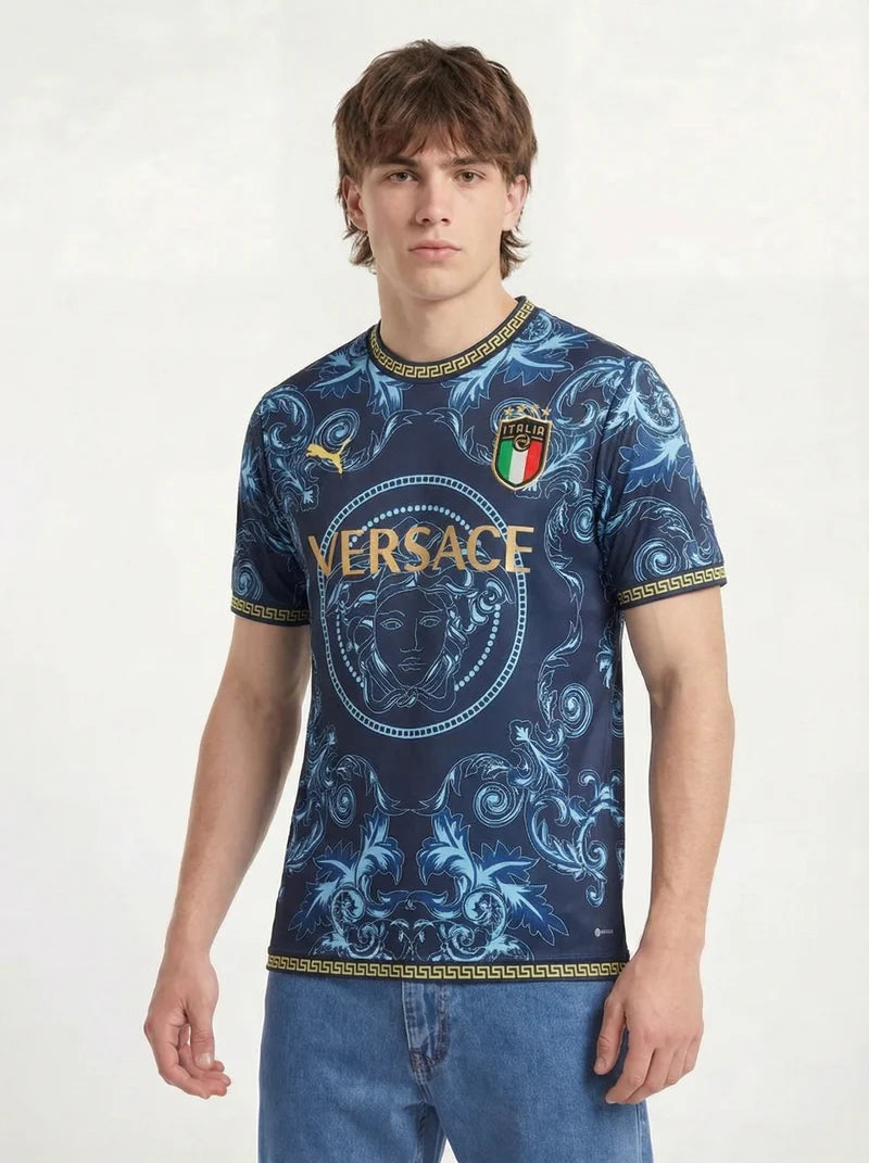 ITALY 2022 CONCEPT VERSACE HOME SHIRT