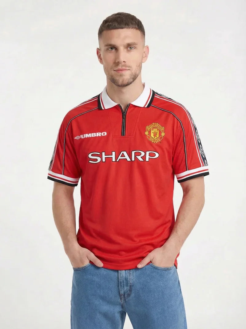 MANCHESTER UNITED 1998-99 HOME SHIRT