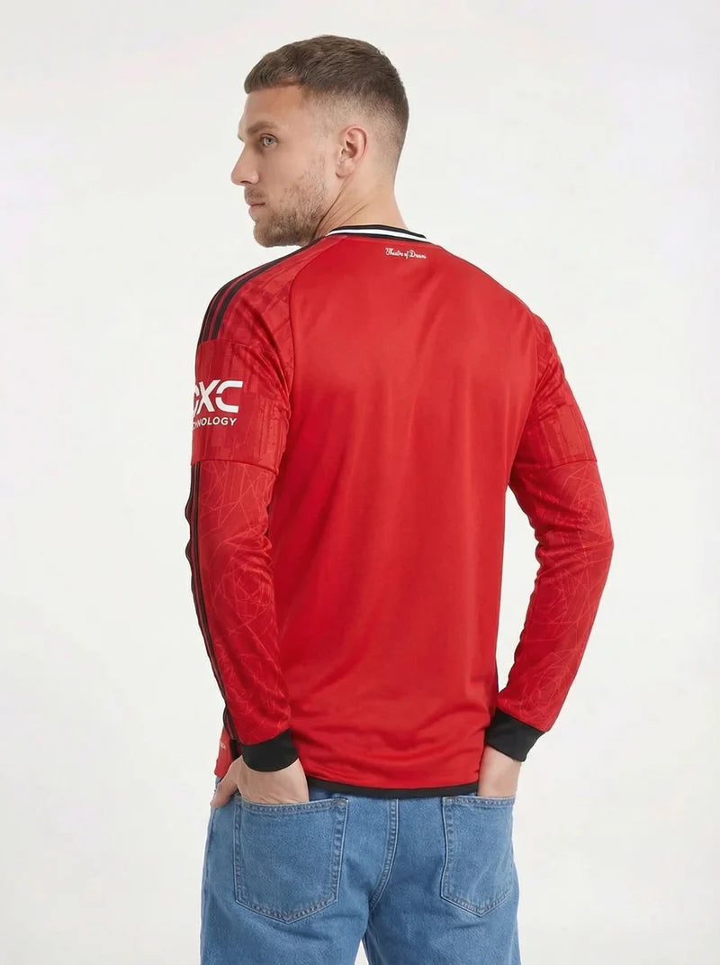 MANCHESTER UNITED 2025/26 LONG SLEEVE HOME SHIRT