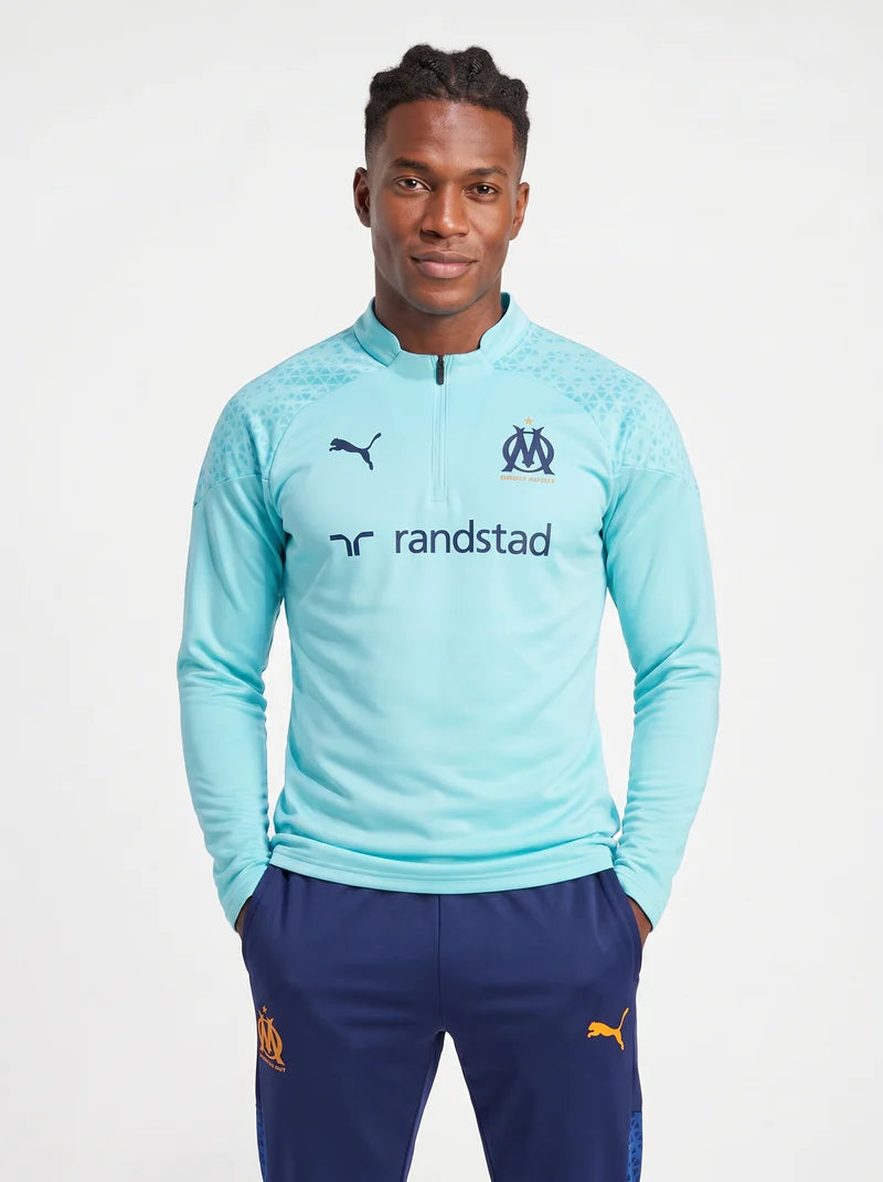 OLYMPIQUE DE MARSEILLE BLUE AND MINT TRACKSUIT
