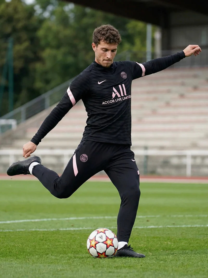 PSG BLACK AND PINK TRACKSUIT