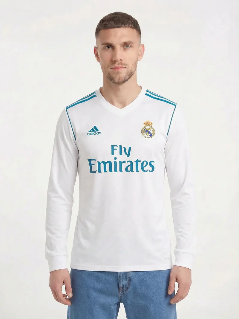 REAL MADRID LONG SLEEVE CLASSIC SHIRT 2017-18