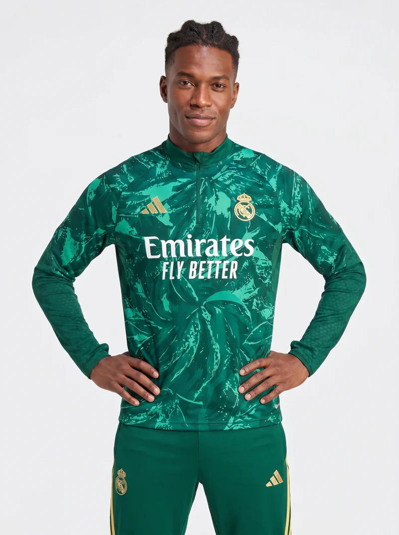 REAL MADRID SPECIAL EDITION GREEN TRACKSUIT
