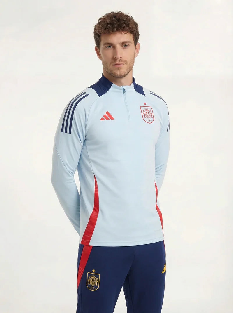 SPAIN BLUE AND WHITE TRACKSUIT