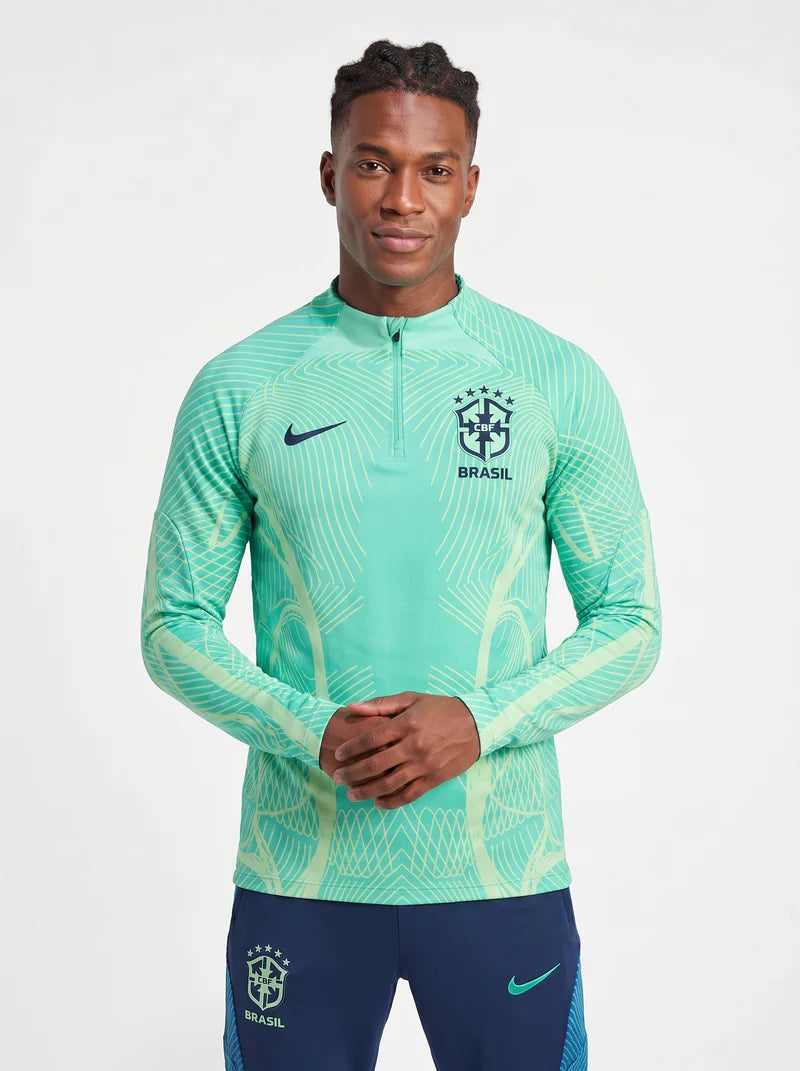 BRAZIL DARK BLUE AND GREEN TRACKSUIT