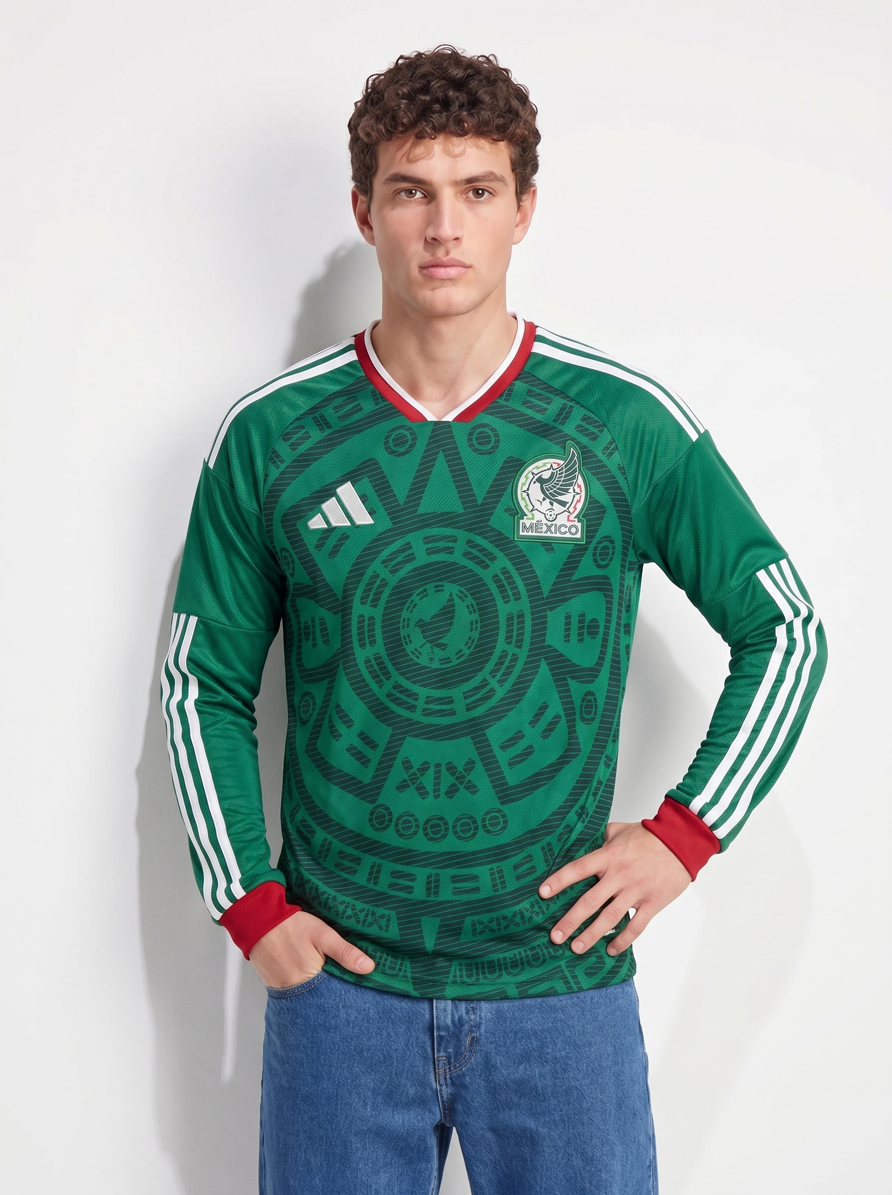 MEXICO 2026 LONG SLEEVE HOME SHIRT