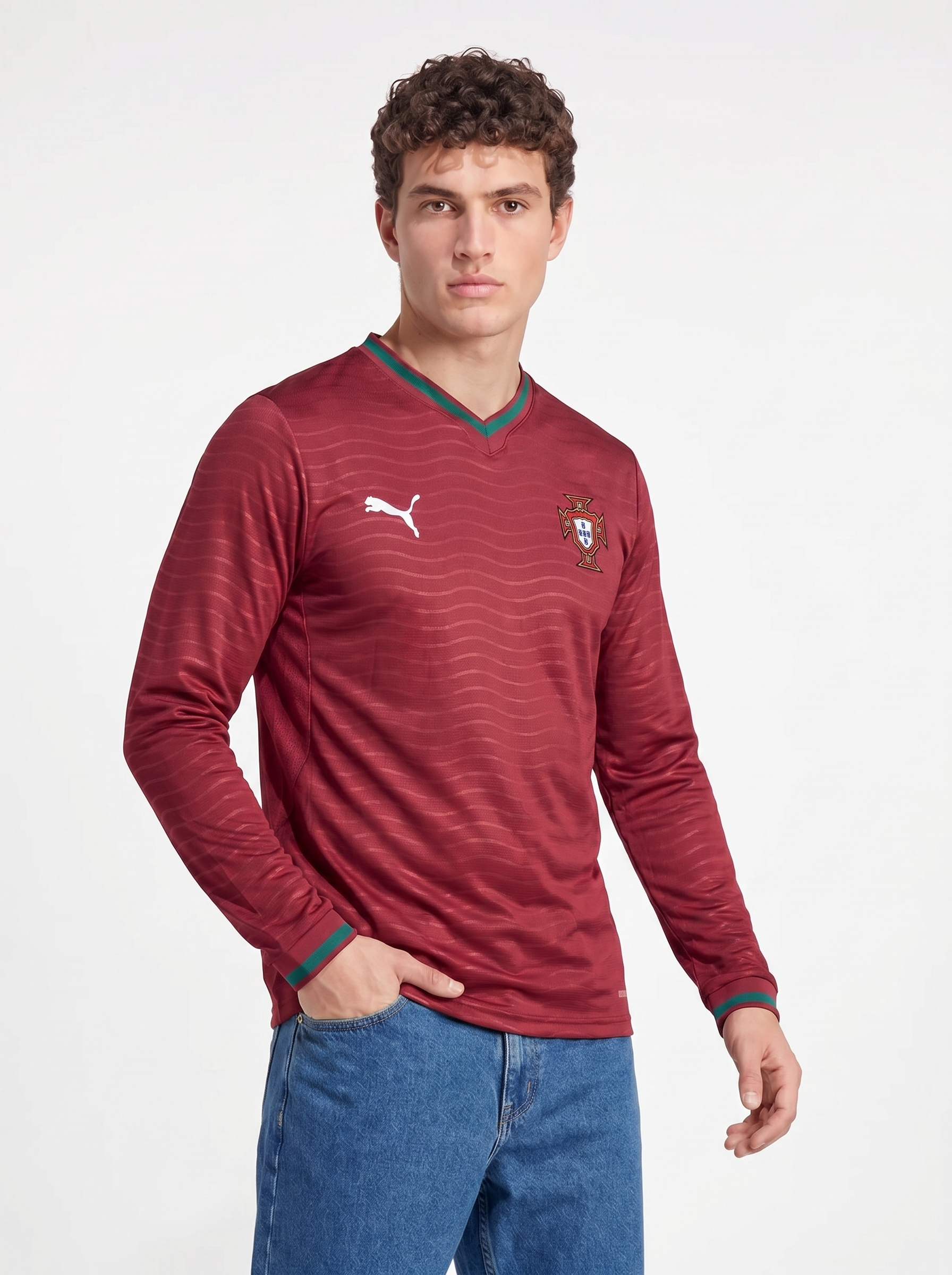 PORTUGAL 2026 LONG SLEEVE HOME SHIRT