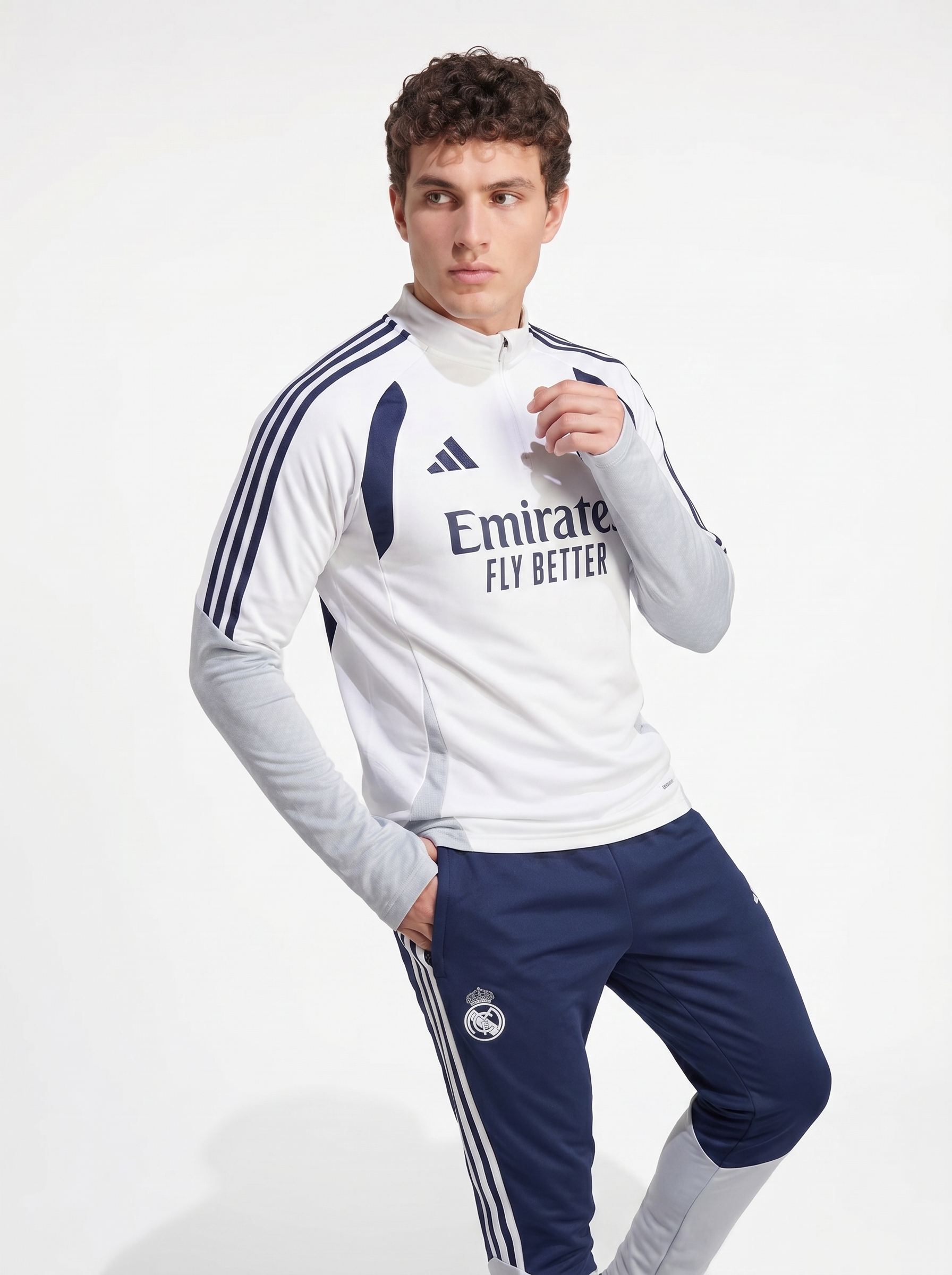 REAL MADRID 2026/27 WHITE TRACKSUIT