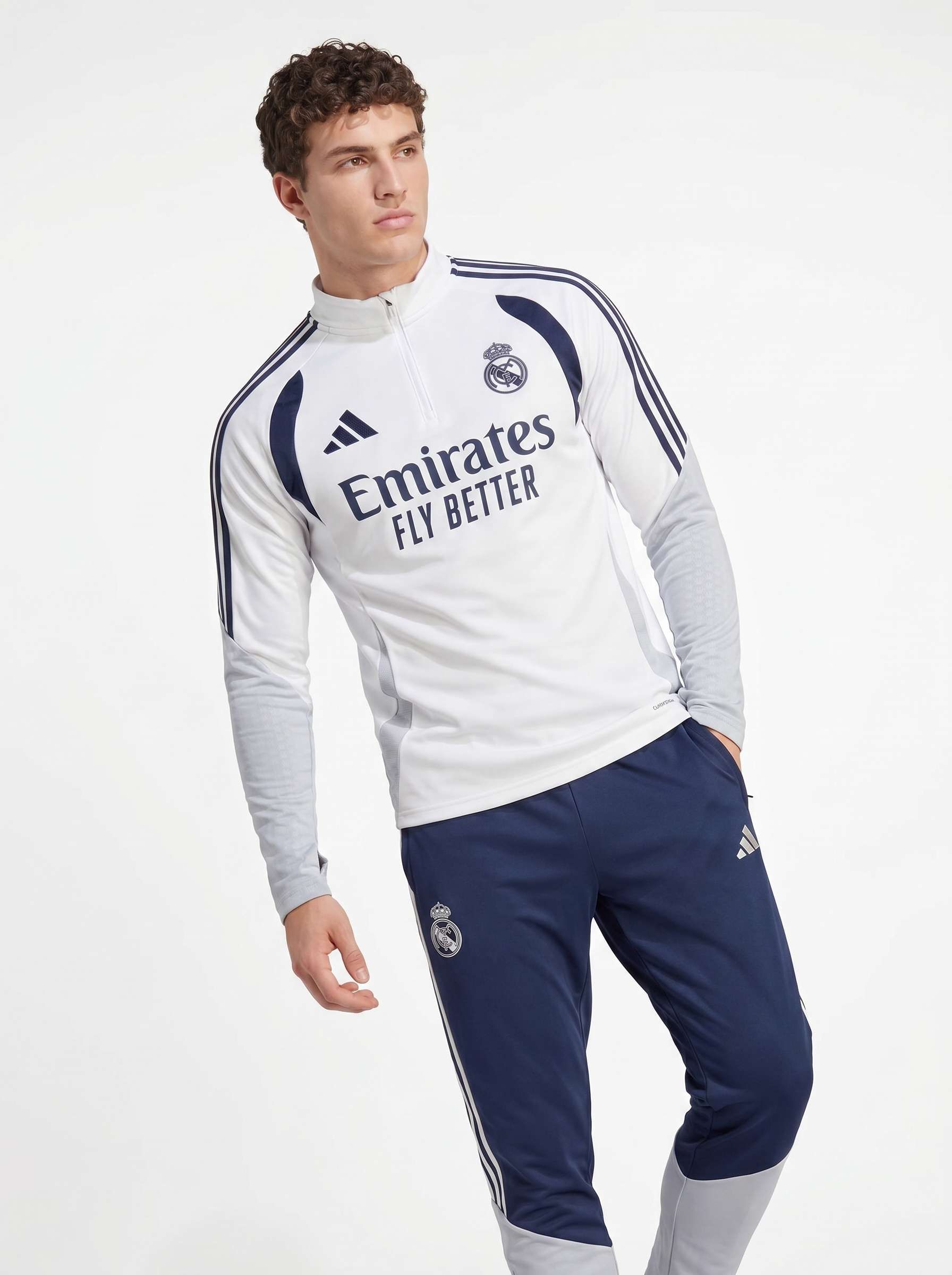 REAL MADRID 2026/27 WHITE TRACKSUIT