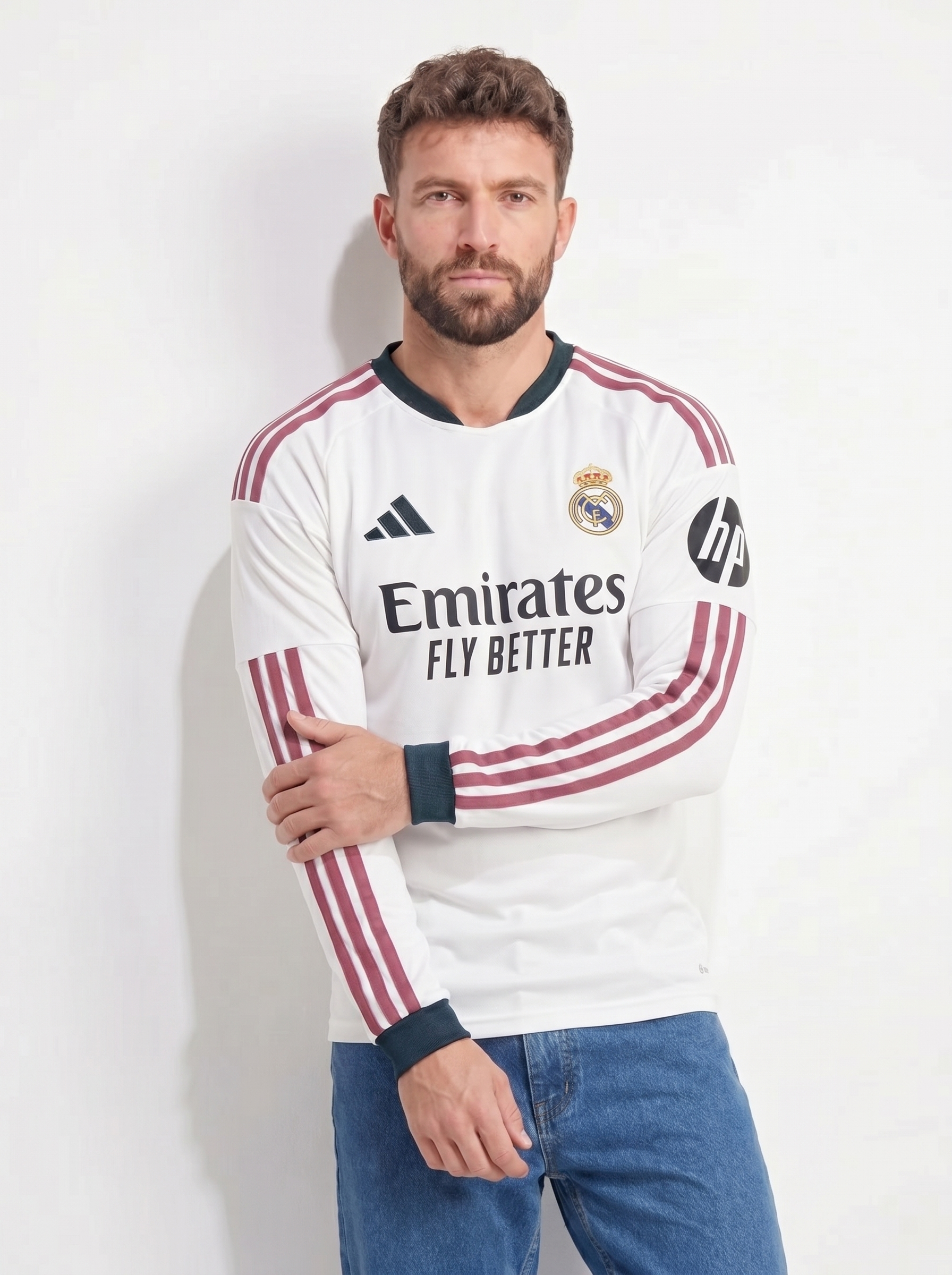 REAL MADRID FC 2026/27 LONG SLEEVE HOME SHIRT