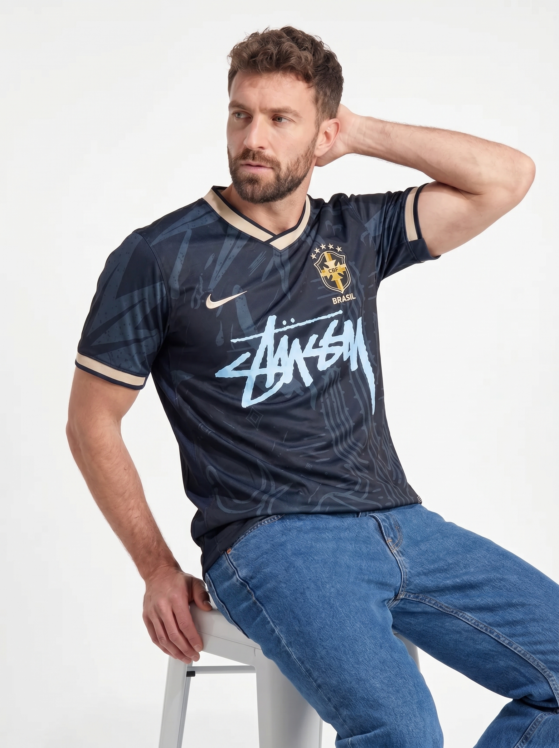 BRAZIL BLACK/GOLD X STUSSY EDITION