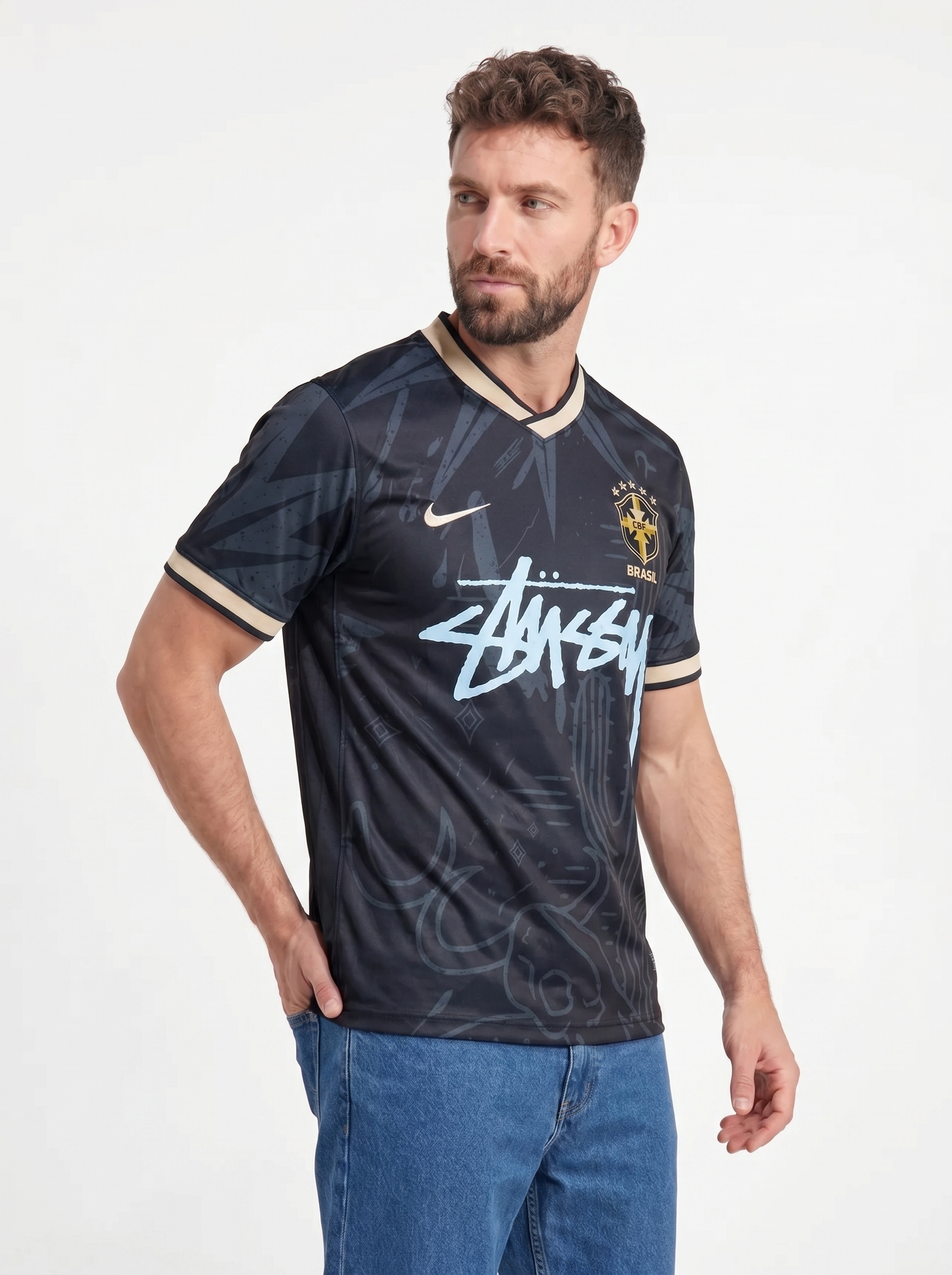 BRAZIL BLACK/GOLD X STUSSY EDITION