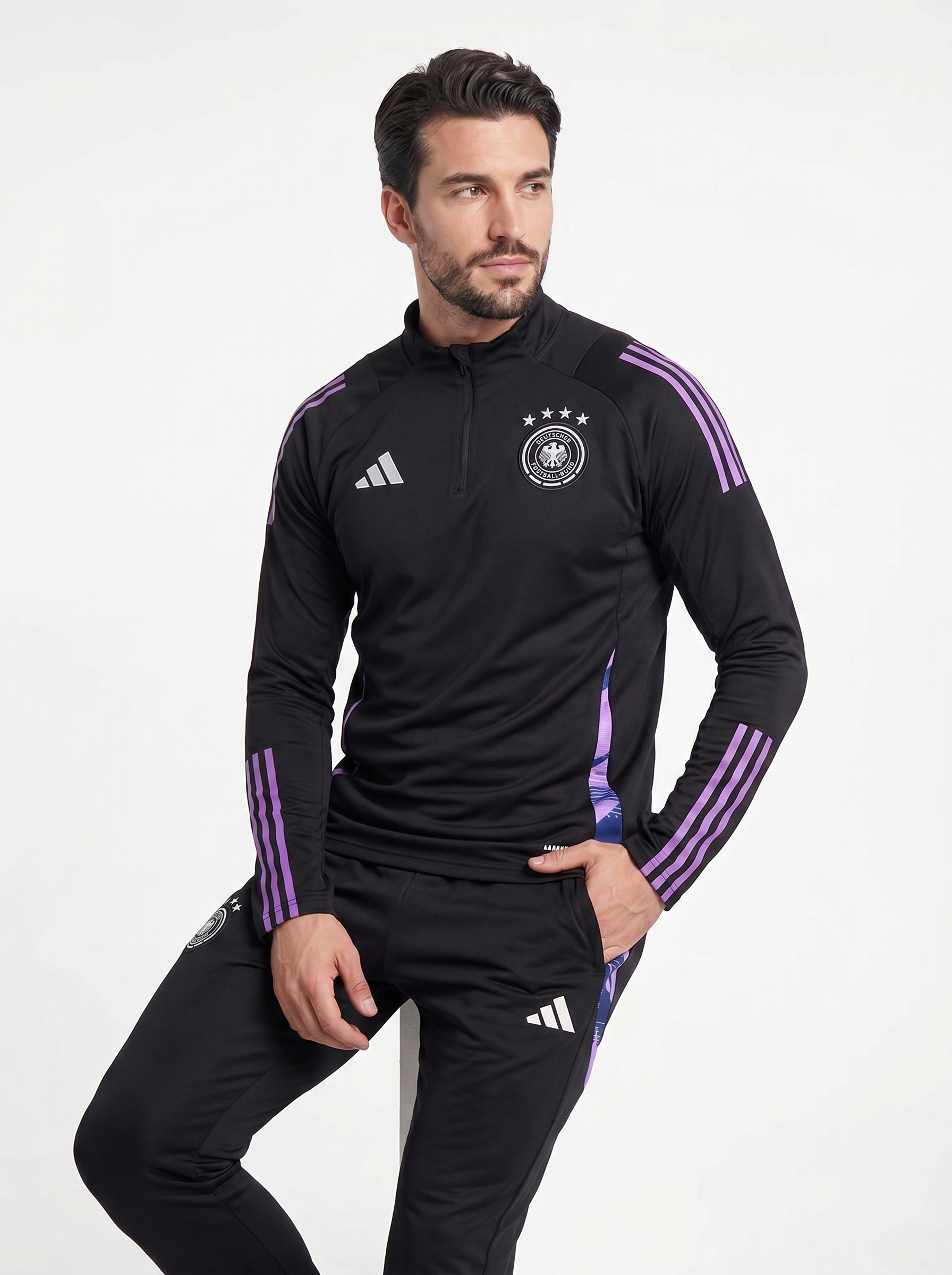 GERMANY BLACK TRACKSUIT