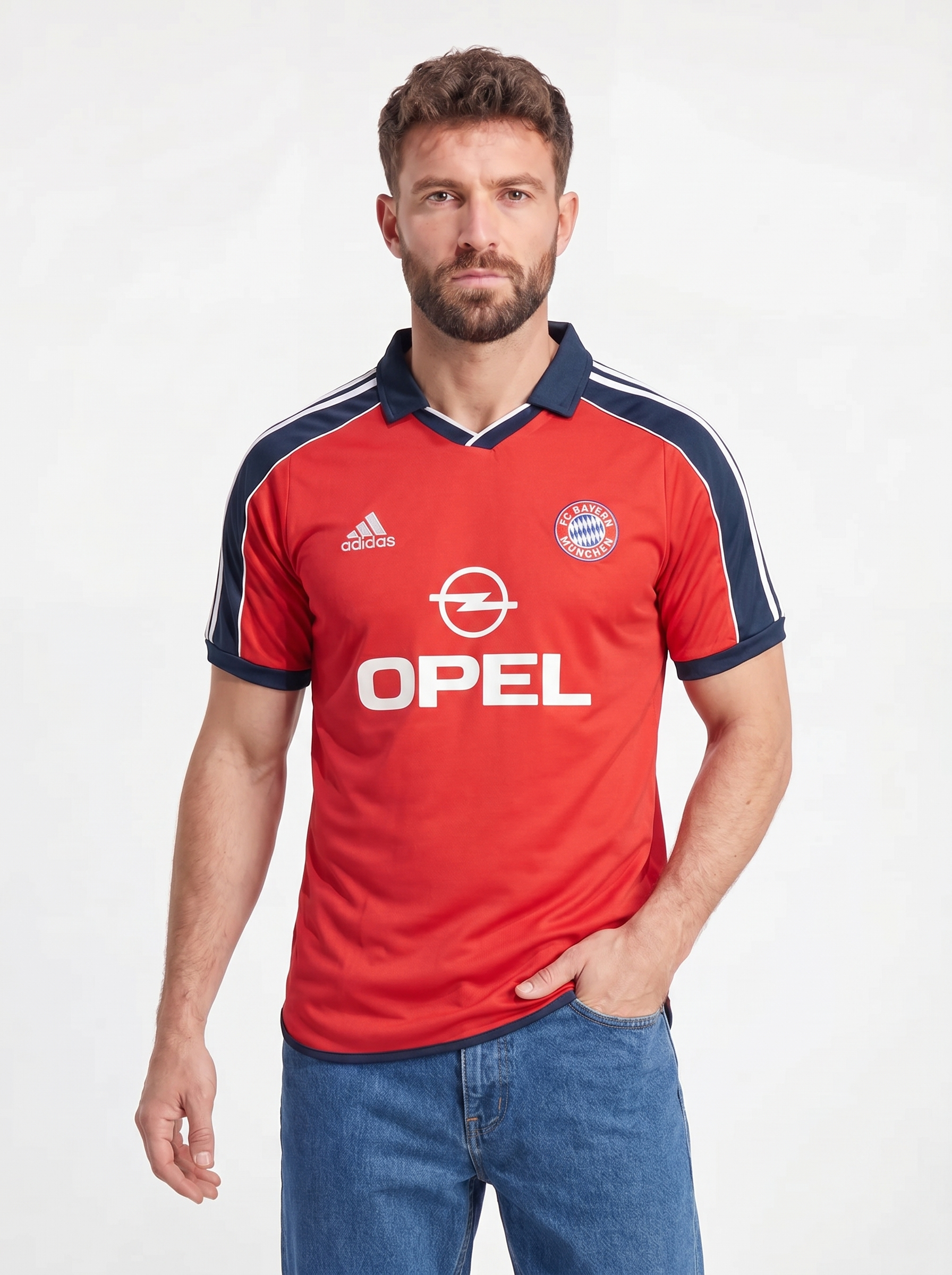BAYERN MUNICH 2000/01 HOME SHIRT