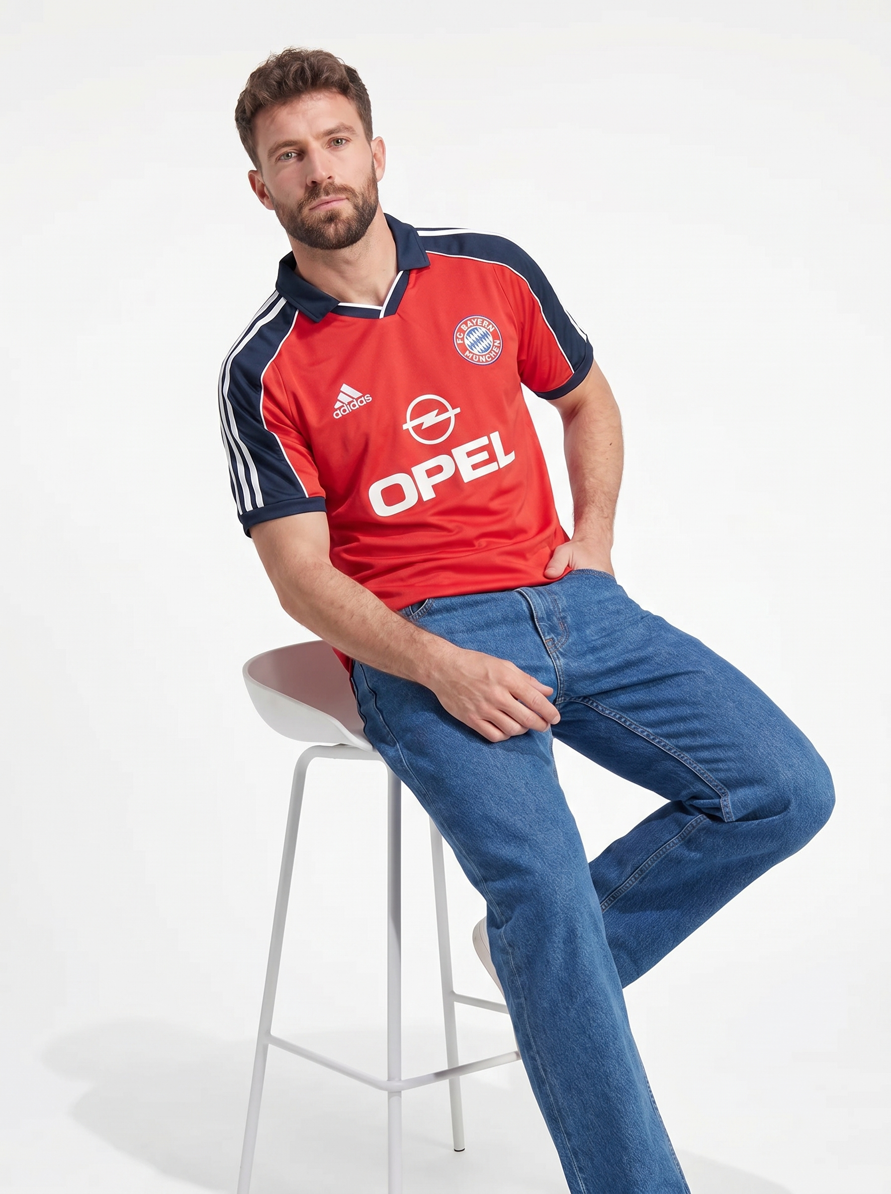 BAYERN MUNICH 2000/01 HOME SHIRT