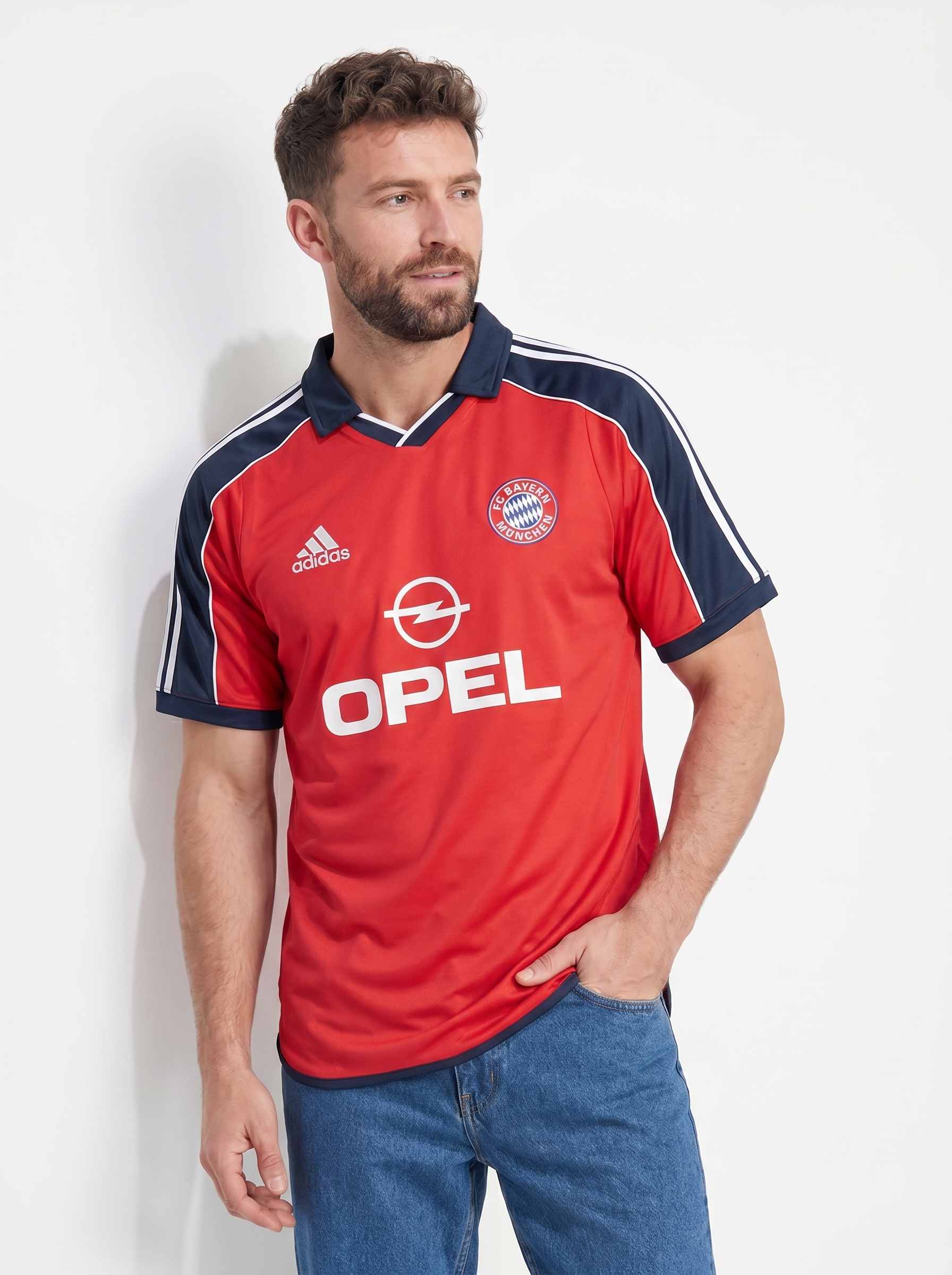 BAYERN MUNICH 2000/01 HOME SHIRT