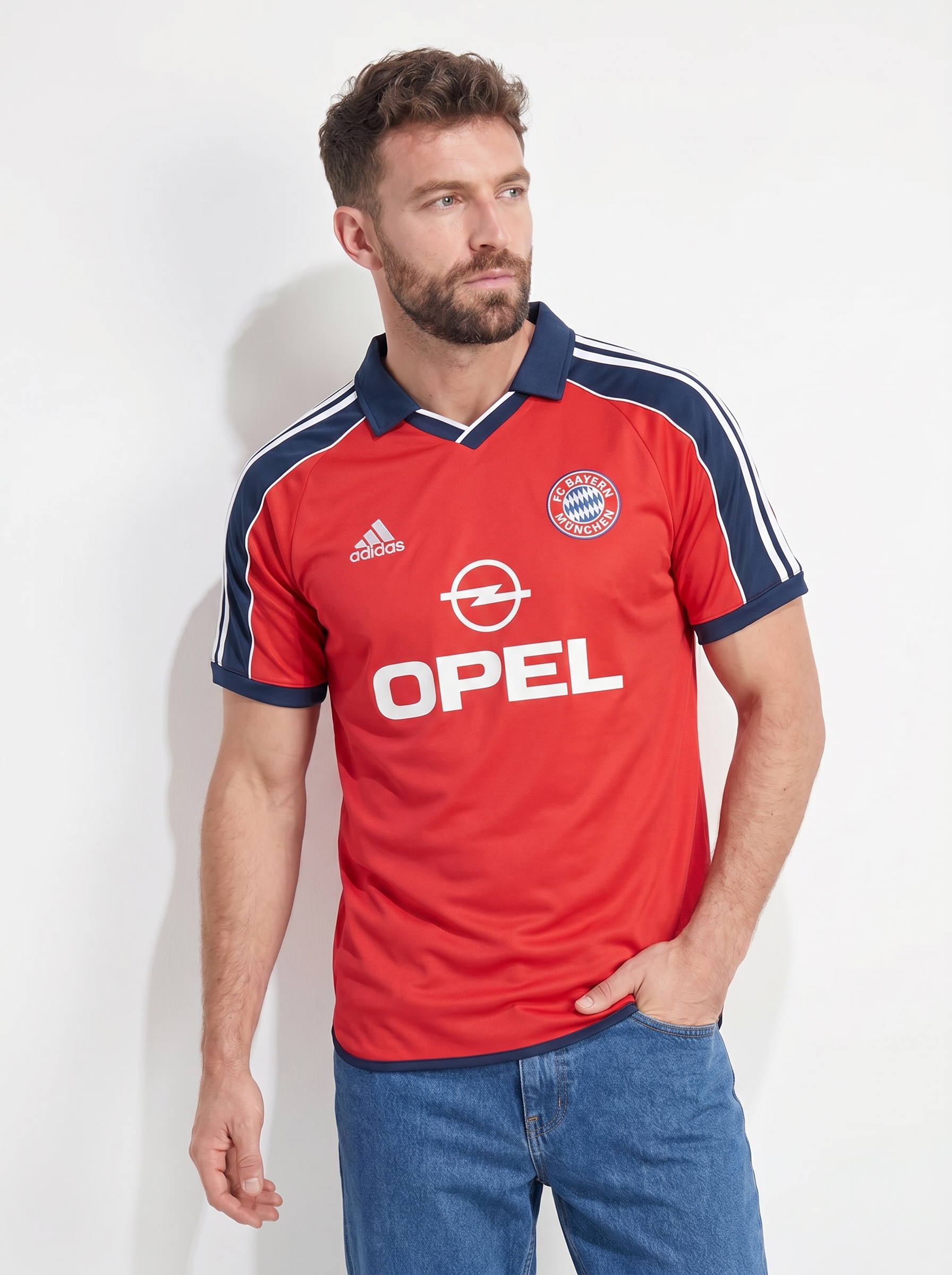 BAYERN MUNICH 2000/01 HOME SHIRT
