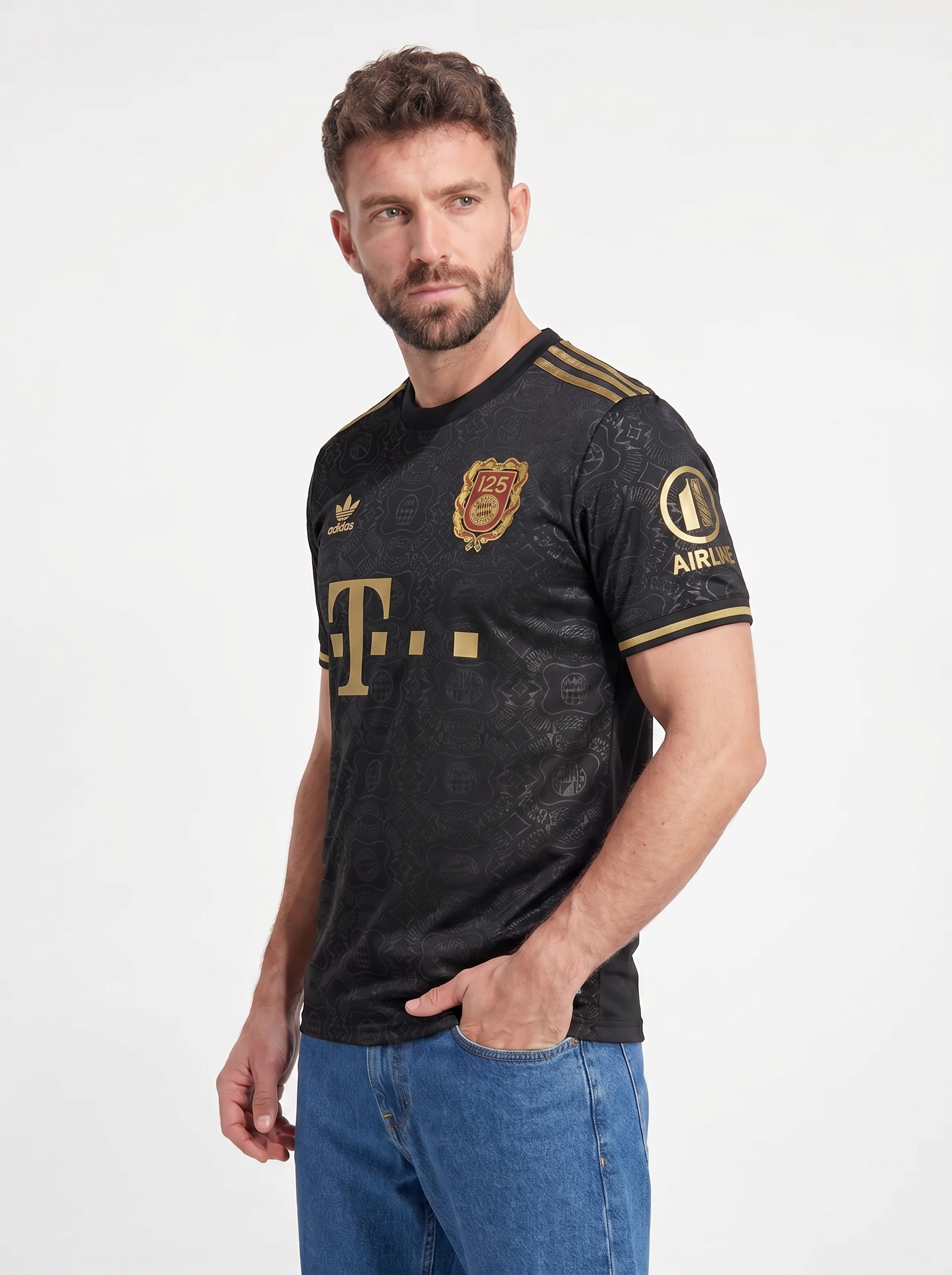 BAYERN MUNICH 125TH ANNIVERSARY BLACK EDITION SHIRT