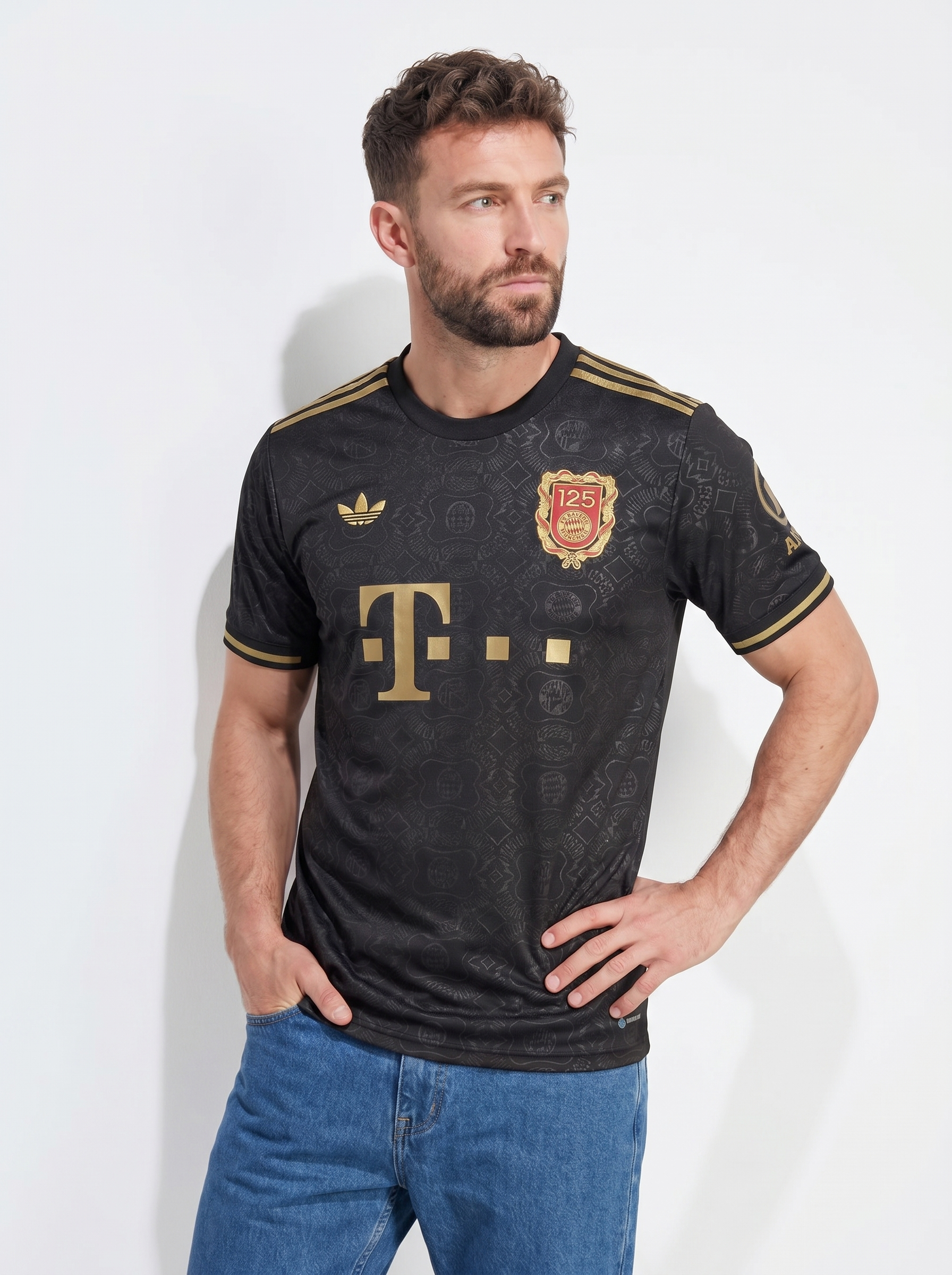 BAYERN MUNICH 125TH ANNIVERSARY BLACK EDITION SHIRT