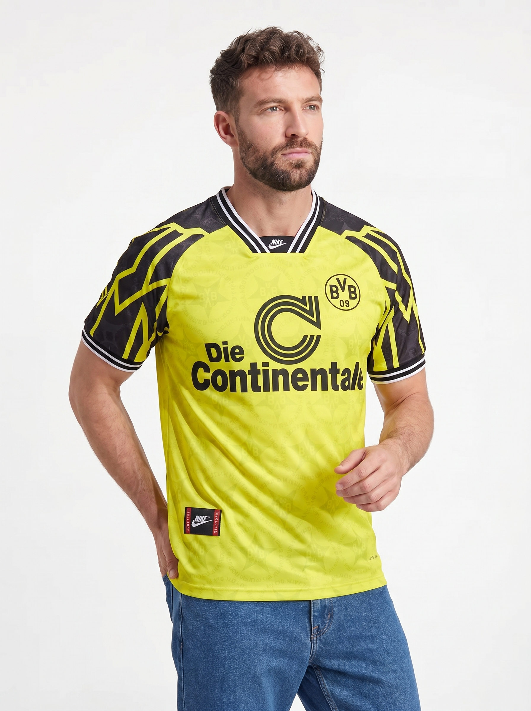 BORUSSIA DORTMUND 1994/95 HOME SHIRT