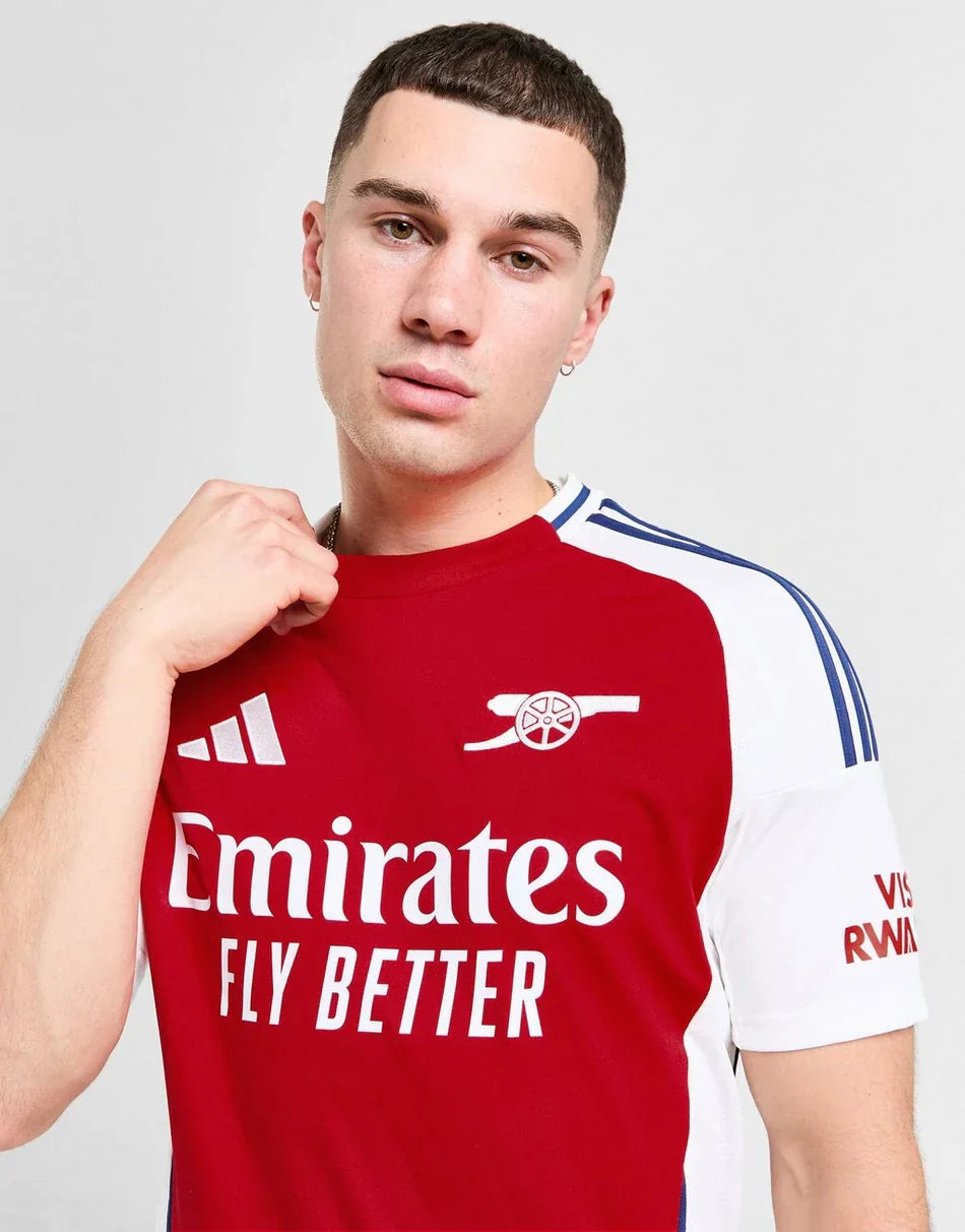 ARSENAL FC 2024-25 HOME JERSEY RED WHITE
