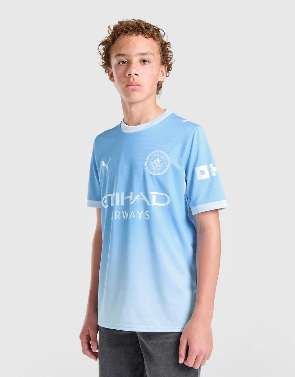 MANCHESTER CITY FC 2026/27 HOME SHIRT JUNIOR