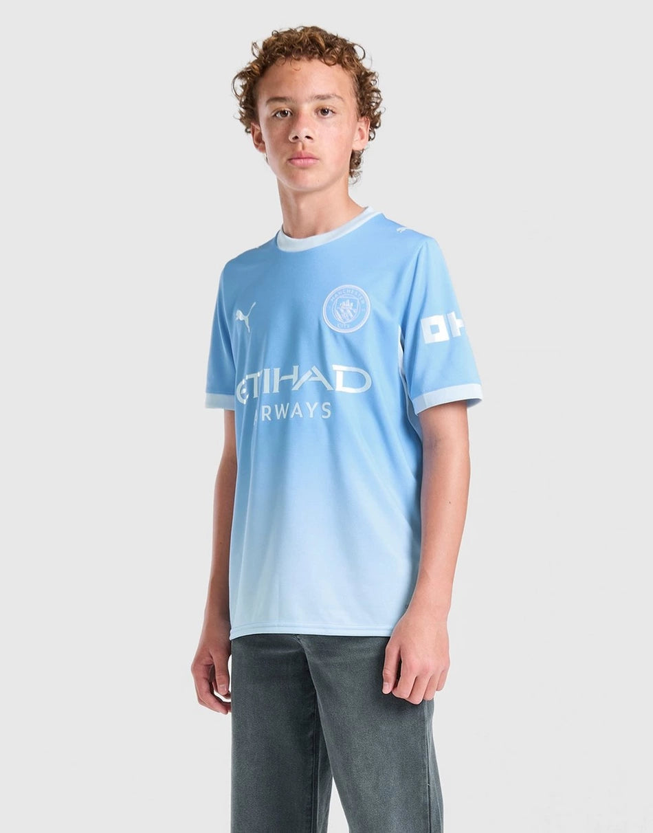 MANCHESTER CITY FC 2026/27 HOME SHIRT JUNIOR