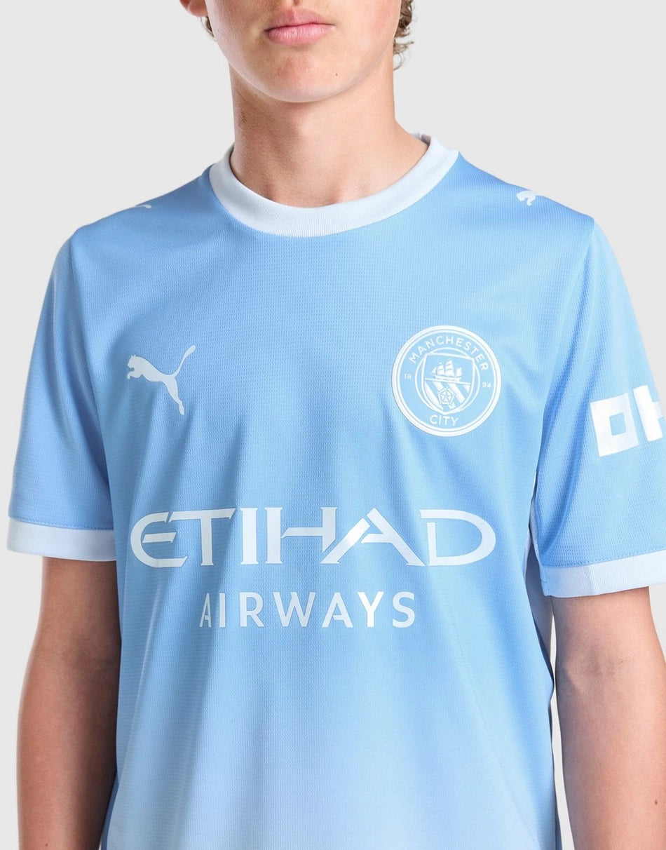MANCHESTER CITY FC 2026/27 HOME SHIRT JUNIOR