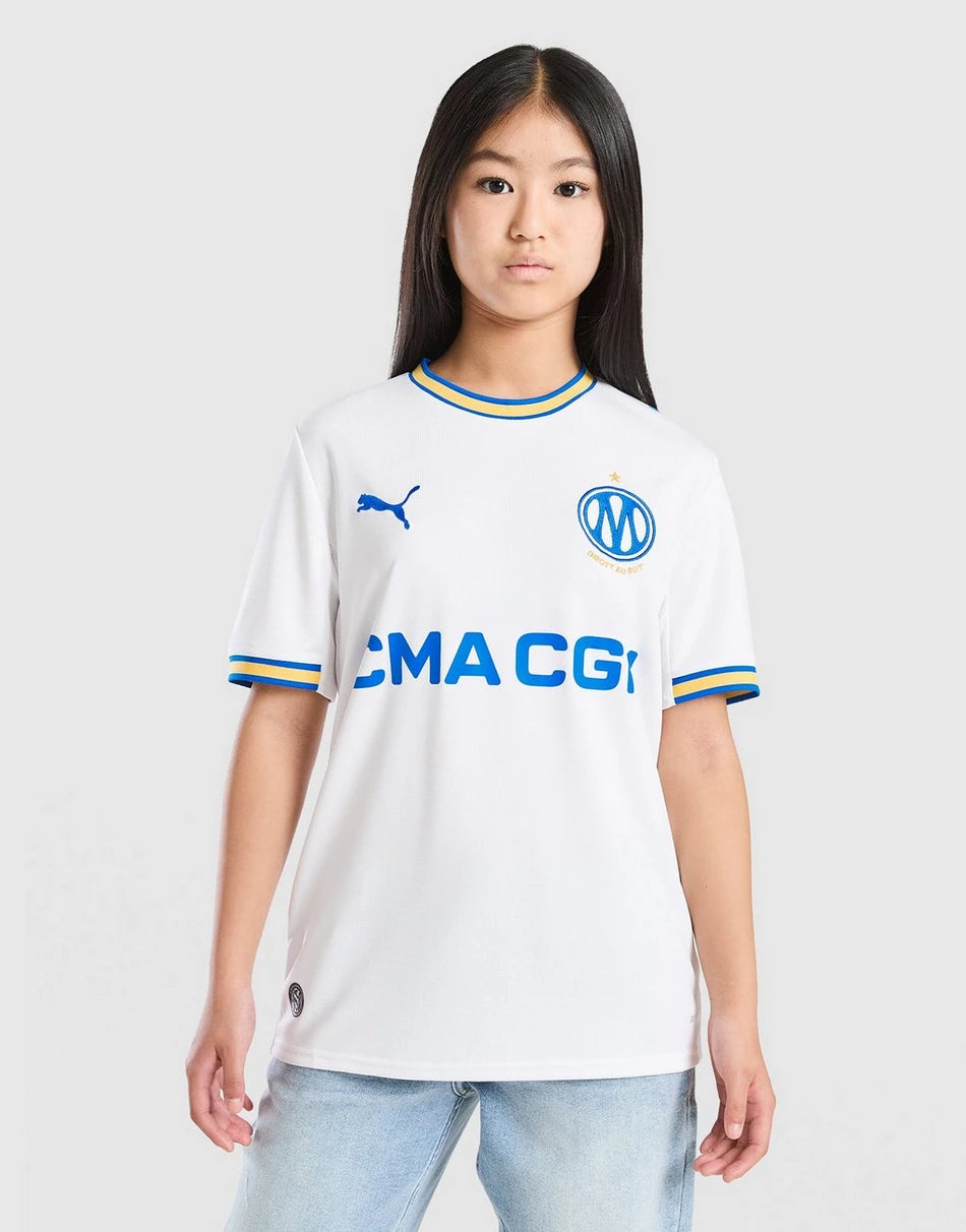 OLYMPIQUE MARSEILLE 2026/27 HOME SHIRT JUNIOR