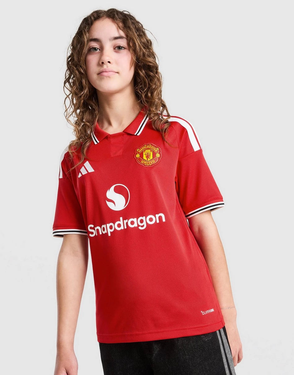 MANCHESTER UNITED FC 2026/27 HOME SHIRT JUNIOR